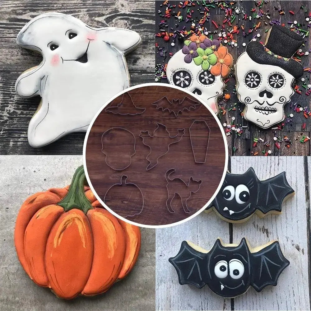 Enhanced Product Title: "Halloween Keksformen Set – 7-teilig für Kekse, Pancakes, Käse & Obst – Perfekte Backform für Festlichkeiten" 

This title includes relevant keywords while maintaining clarity and appeal for potential buyers.