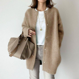 Long Sleeve Women's Cardigan with Pockets - Liora
