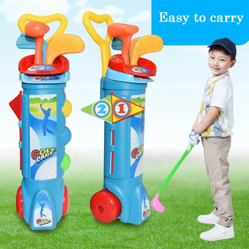 KidSwing kids golf practice set