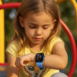 Kids GPS Smartwatch – 4G Tracker, Camera & IP67 Waterproof Touchscreen