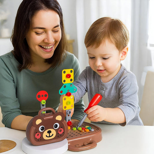 Montessori Building Set – STEM Activity, Kids Toy & Educational Kit
