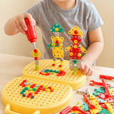 Kids Toy Montessori Building Set STEM Activity Kit