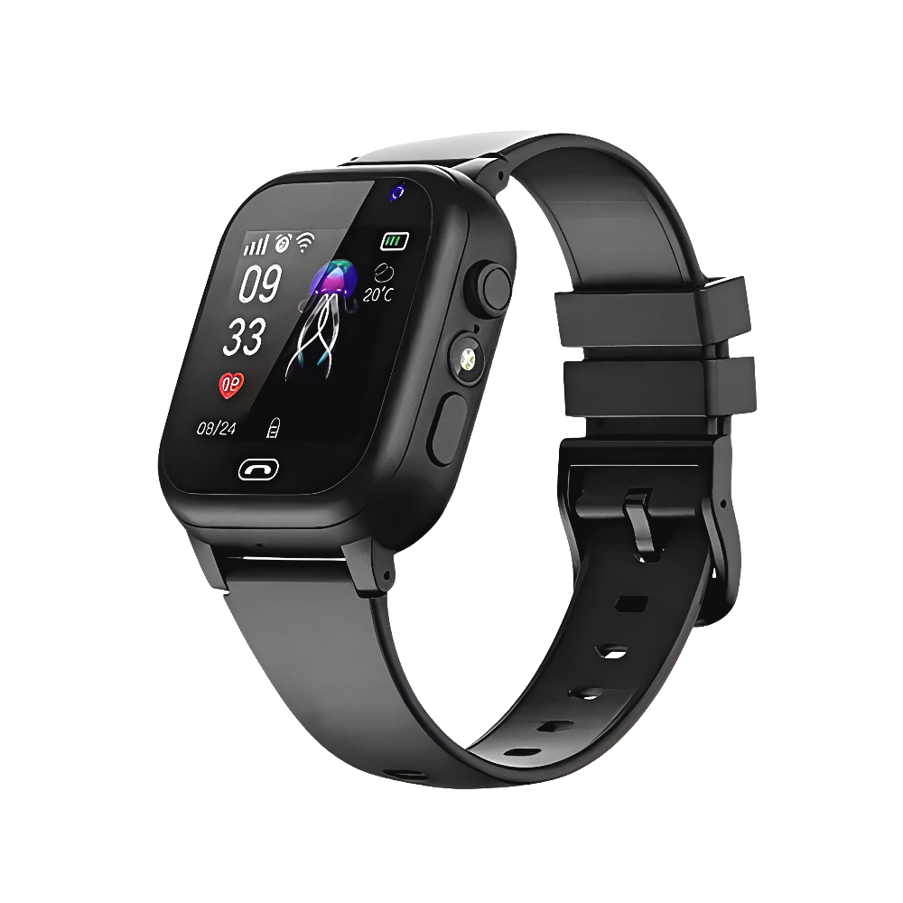 Kids GPS Smartwatch – 4G Tracker, Camera & IP67 Waterproof Touchscreen