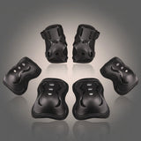Kids Protective Gear Set Adjustable Knee Elbow Wrist Pads
