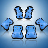 Kids Protective Gear Set Adjustable Knee Elbow Wrist Pads