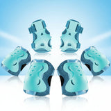 Kids Protective Gear Set Adjustable Knee Elbow Wrist Pads