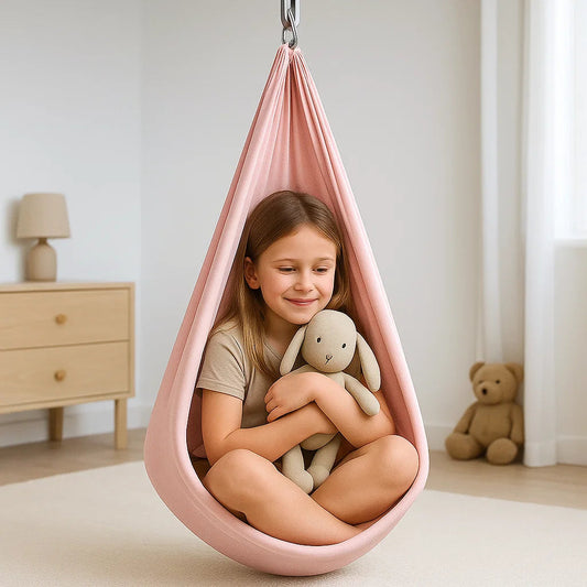 Kids Sensory Swing – Hanging Pod Design, Indoor Use & Therapy Support