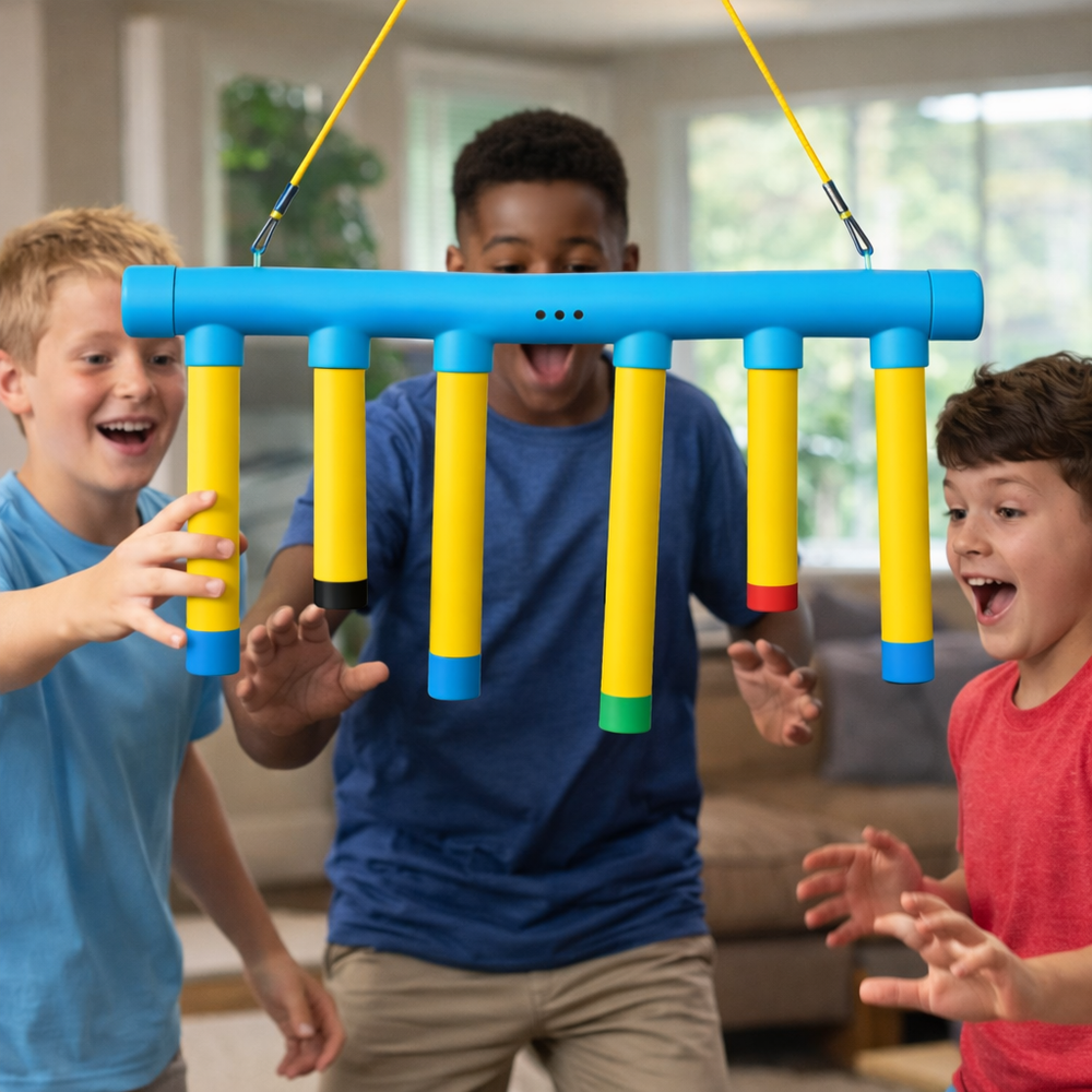 Reaction Game Kids Reflex Training Falling Stick Drop Toy