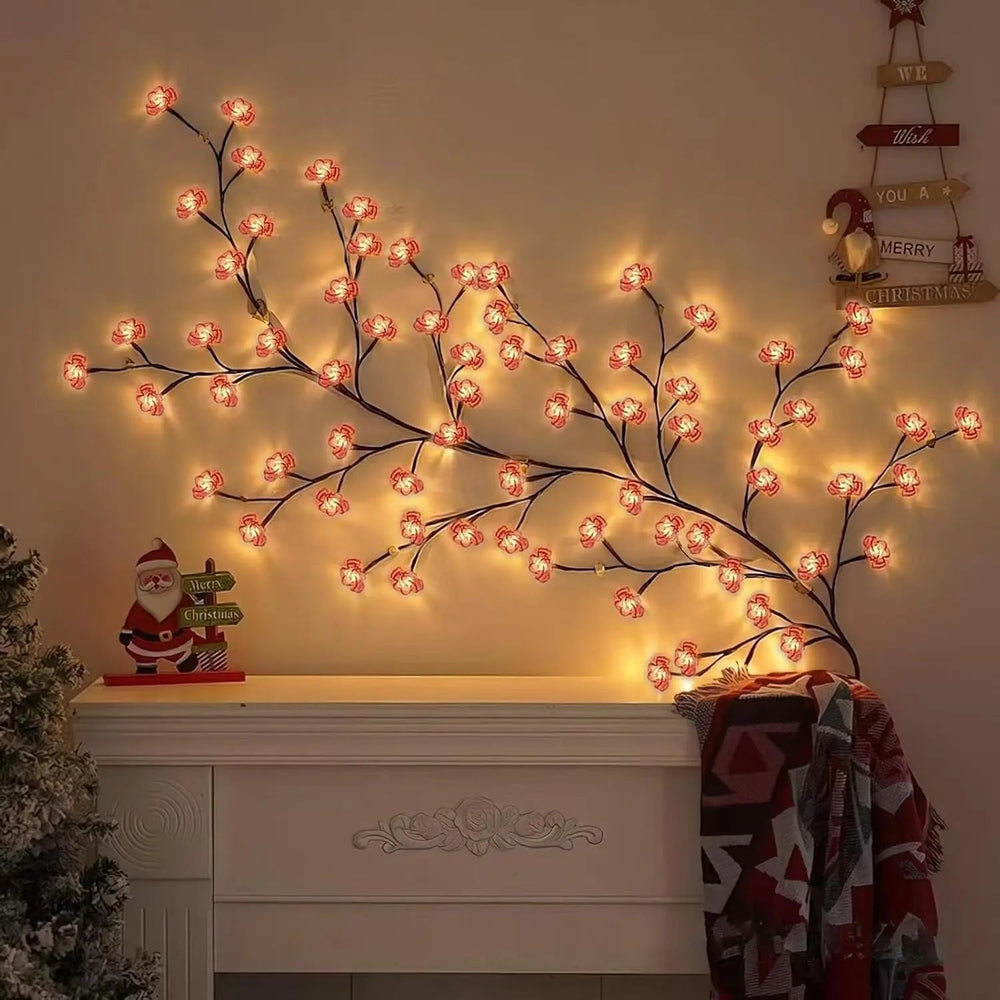 Kirschblüten-Wandleuchte – Elegante Wandlampe für eine beruhigende Raumstimmung | Sofortige Atmosphäre