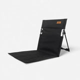 Folding Floor Chair – Adjustable Backrest, Padded Oxford & Aluminum Frame