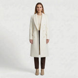 Classic winter coat with lapels - Lynne