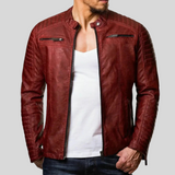Michael - Classic Men's Biker-Style Jacket - 3