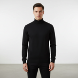 Classic roll-neck jumper - Leon