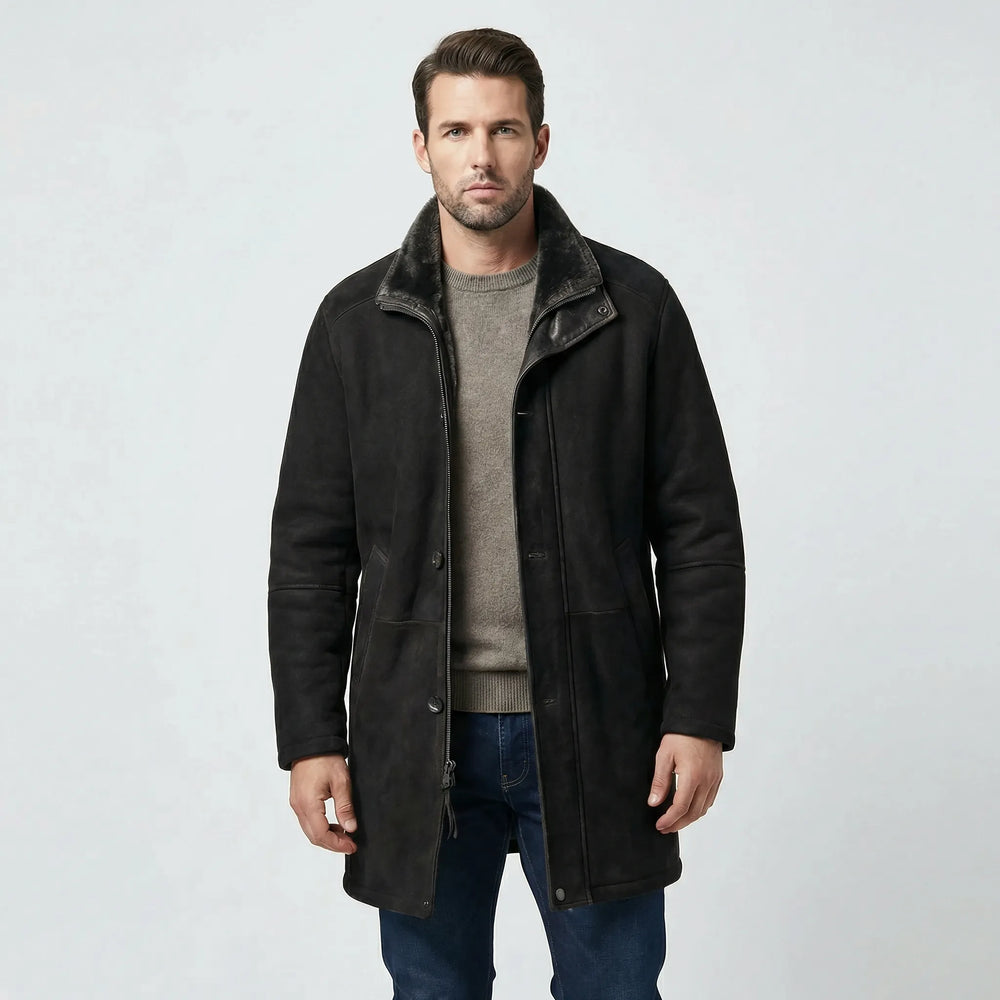 Hugo - Classic straight-cut coat