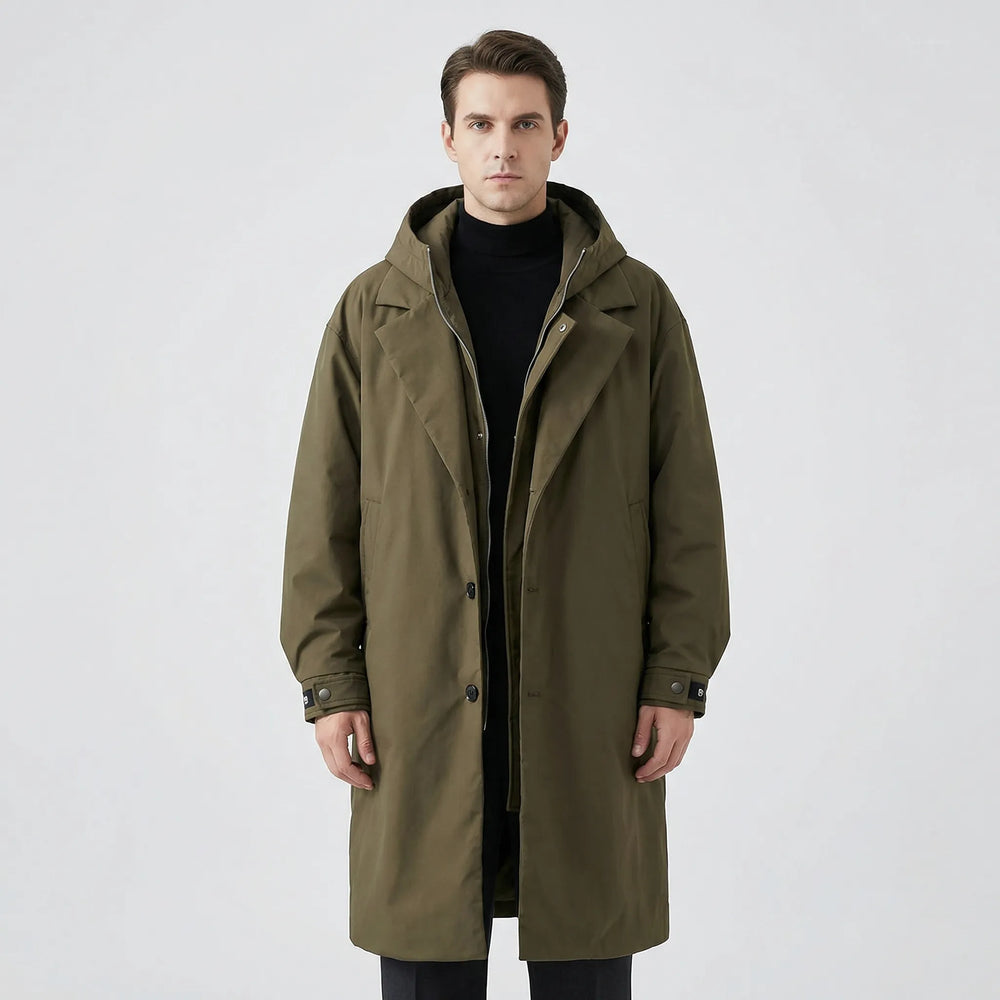 Classic men's parka-trench coat - Armando