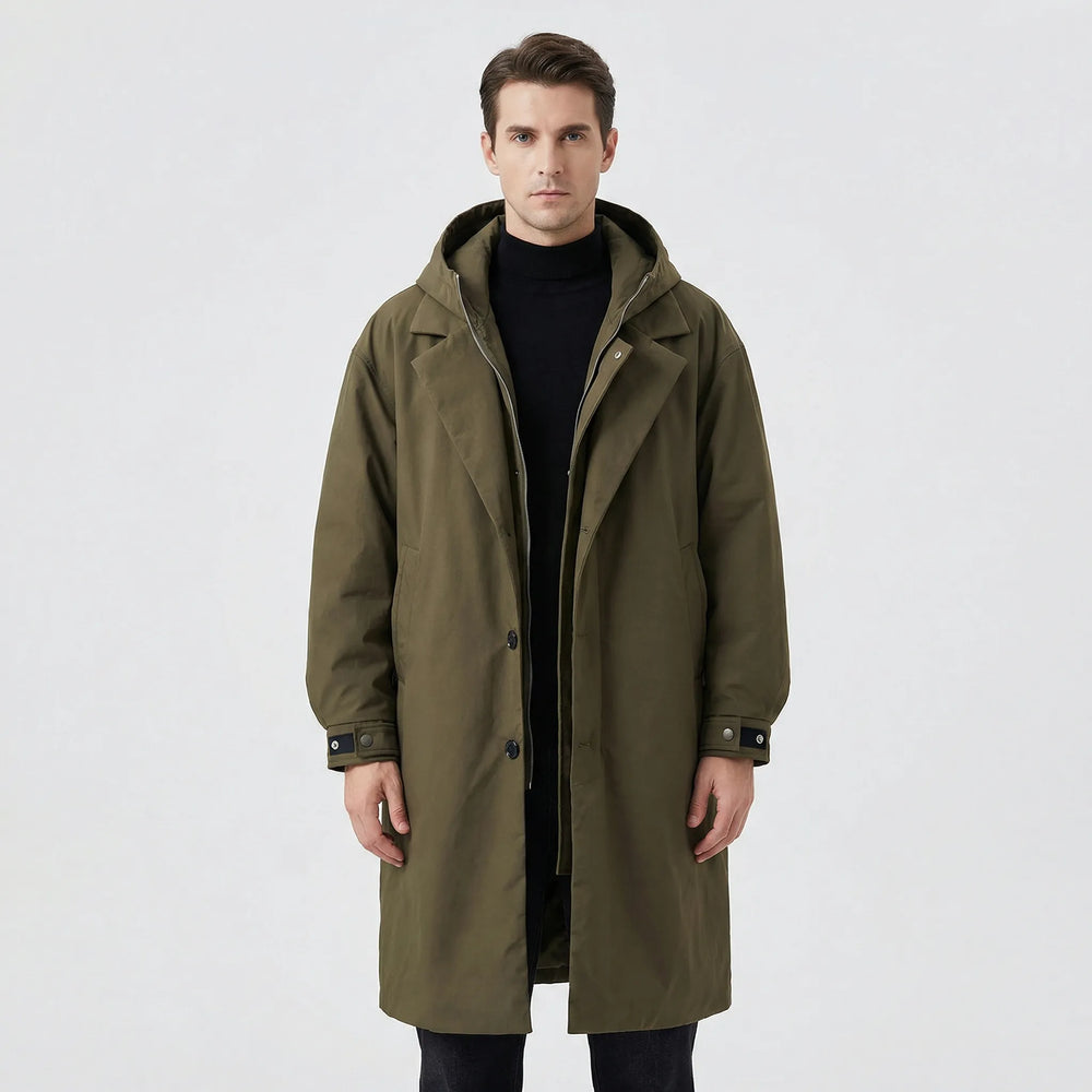 Classic men's parka-trench coat - Armando