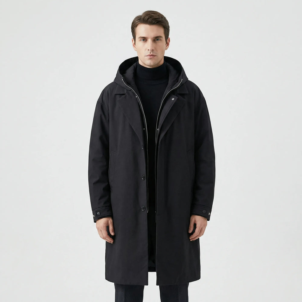 Classic men's parka-trench coat - Armando