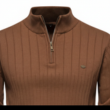 Classic Zip-Up Sweater - Finn