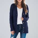 Classic Knit Cardigan - Clara