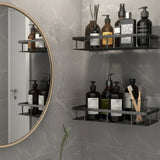 Self-Adhesive Wall Shelf – No-Drill Mount, 5kg Capacity & Stainless Steel