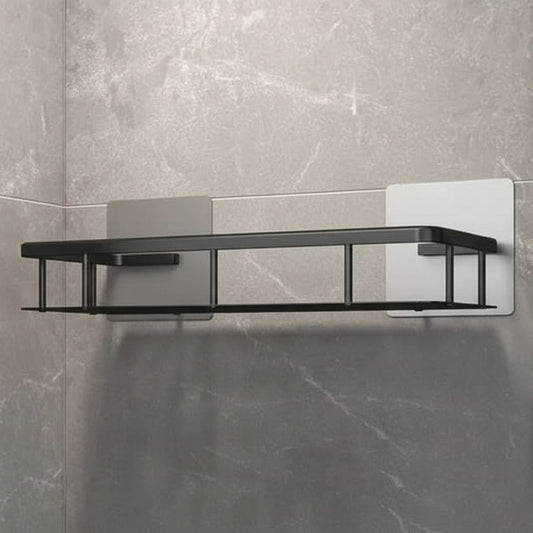 Self-Adhesive Wall Shelf – No-Drill Mount, 5kg Capacity & Stainless Steel