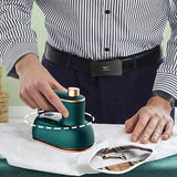 Portable Travel Steam Iron – Fast Heat, Steam & Dry Modes & Precision Tip