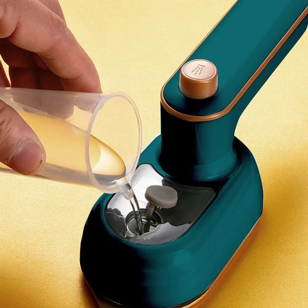 Portable Travel Steam Iron – Fast Heat, Steam & Dry Modes & Precision Tip