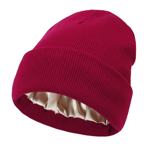 Noor – Winter Beanie with Silk Lining