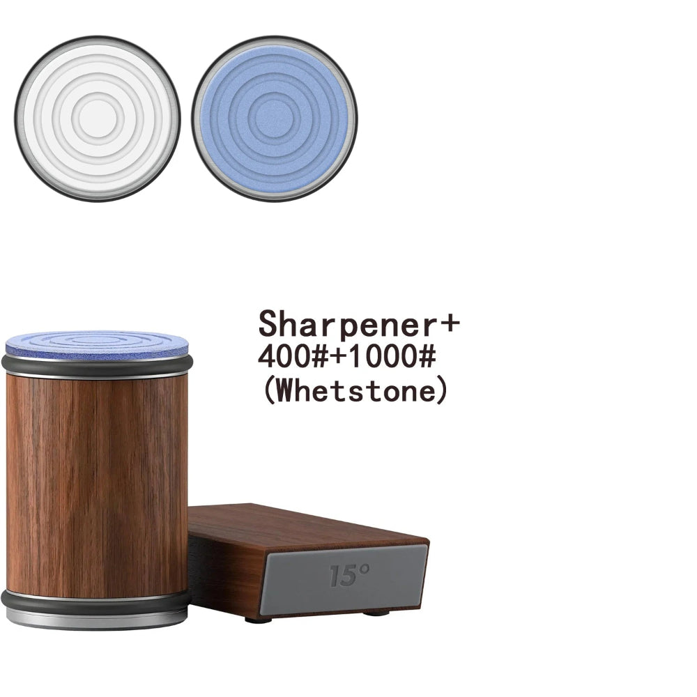Knife Sharpener Rolling Wheel Dual Angle Steel Edge Tool