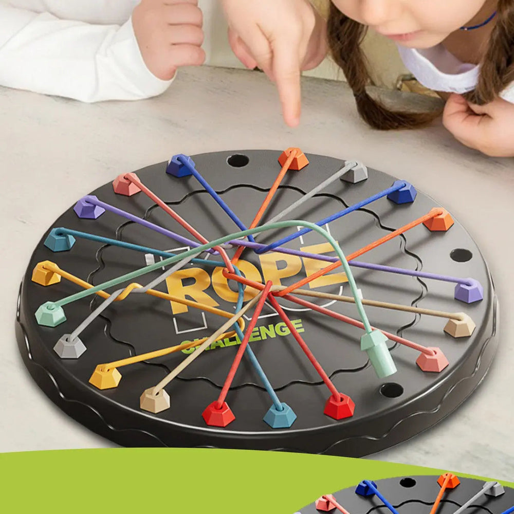 Enhanced Product Title: "Logik-Seilspiel – Konzentrations- und Geschicklichkeitsspiel für Jung und Alt – Ideal für Familien und Gruppenaktivitäten" 

This title includes relevant keywords while providing a clearer description of the product's benefits and