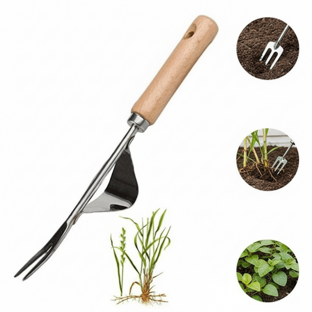 Enhanced Product Title: Ergonomic Wooden Handle Weed Puller - Efficient Unkrautstecher for Easy Gardening 

This title includes relevant keywords while emphasizing the product's ergonomic design and functionality, making it more appealing for Google Shopp