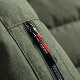 Short padded winter jacket with hood - Kenneth