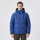 Short padded winter jacket with hood - Kenneth