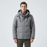 Short padded winter jacket with hood - Kenneth