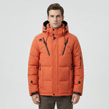 Short padded winter jacket with hood - Kenneth