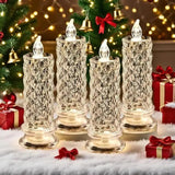 "Kristall-LED-Kerzen – Funkelnde, energieeffiziente Lichtakzente für die festliche Jahreszeit" 

This optimized title includes keywords like "energieeffizient," which may attract more clicks, while maintaining the festive appeal.