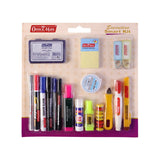 20-Piece Office Stationery Set – Markers, Pens & Adhesive Tools