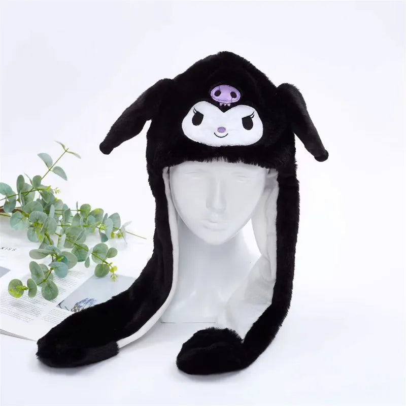 BunnyBounce Hat - Kuromi Black