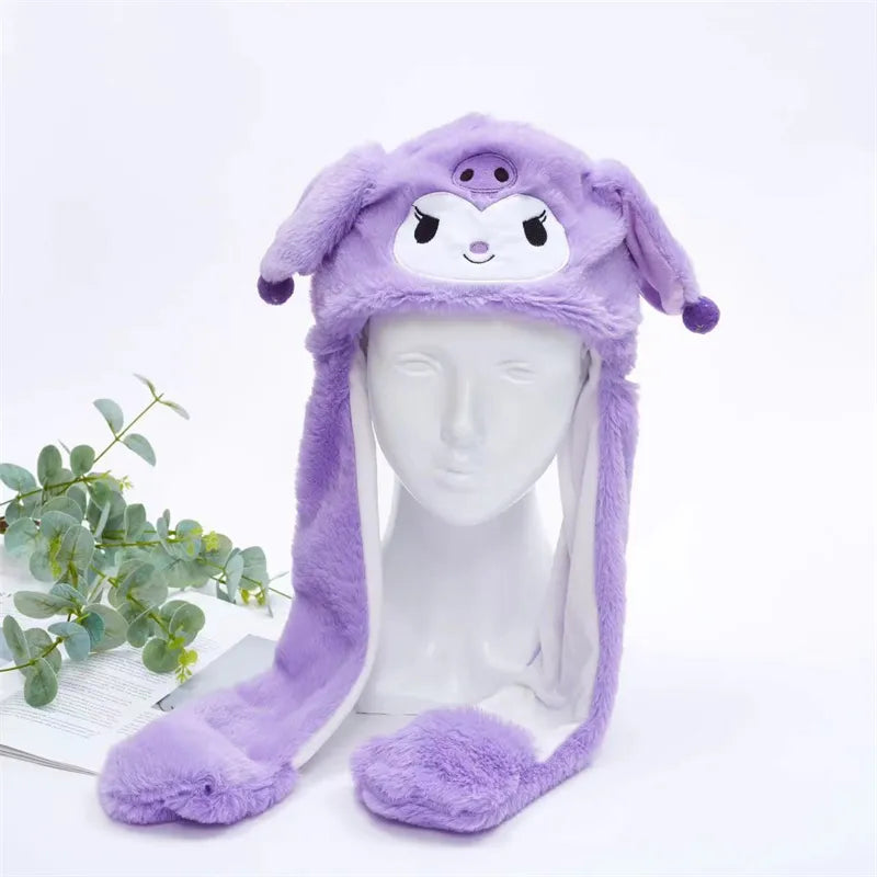 BunnyBounce Hat - Kuromi Purple