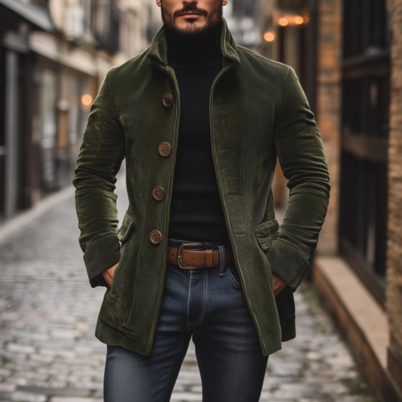 Yves - Short-cut Men's Coat