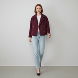 Short Double-Breasted Jacket - Dorothea - 8