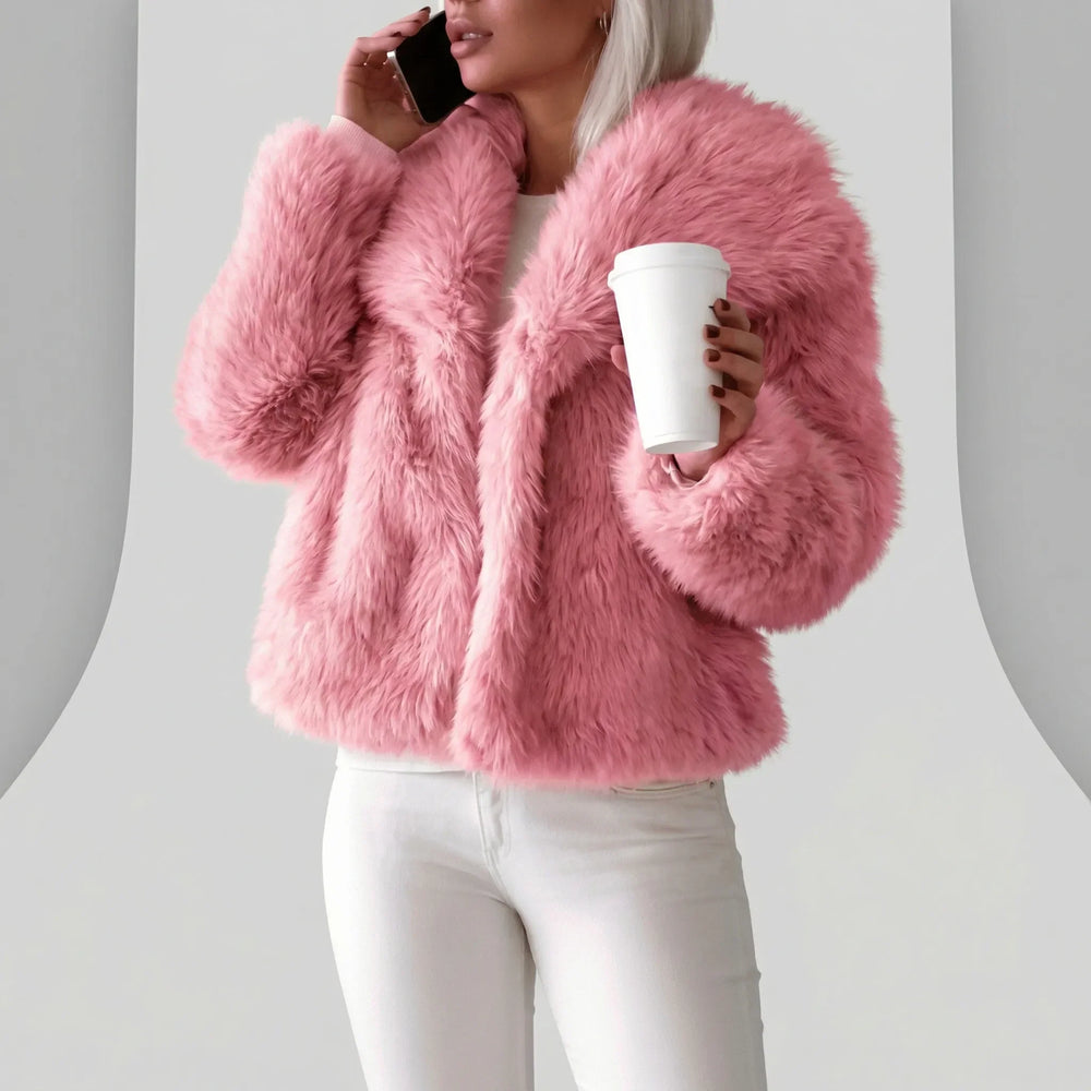 Short statement coat - Riana - 2