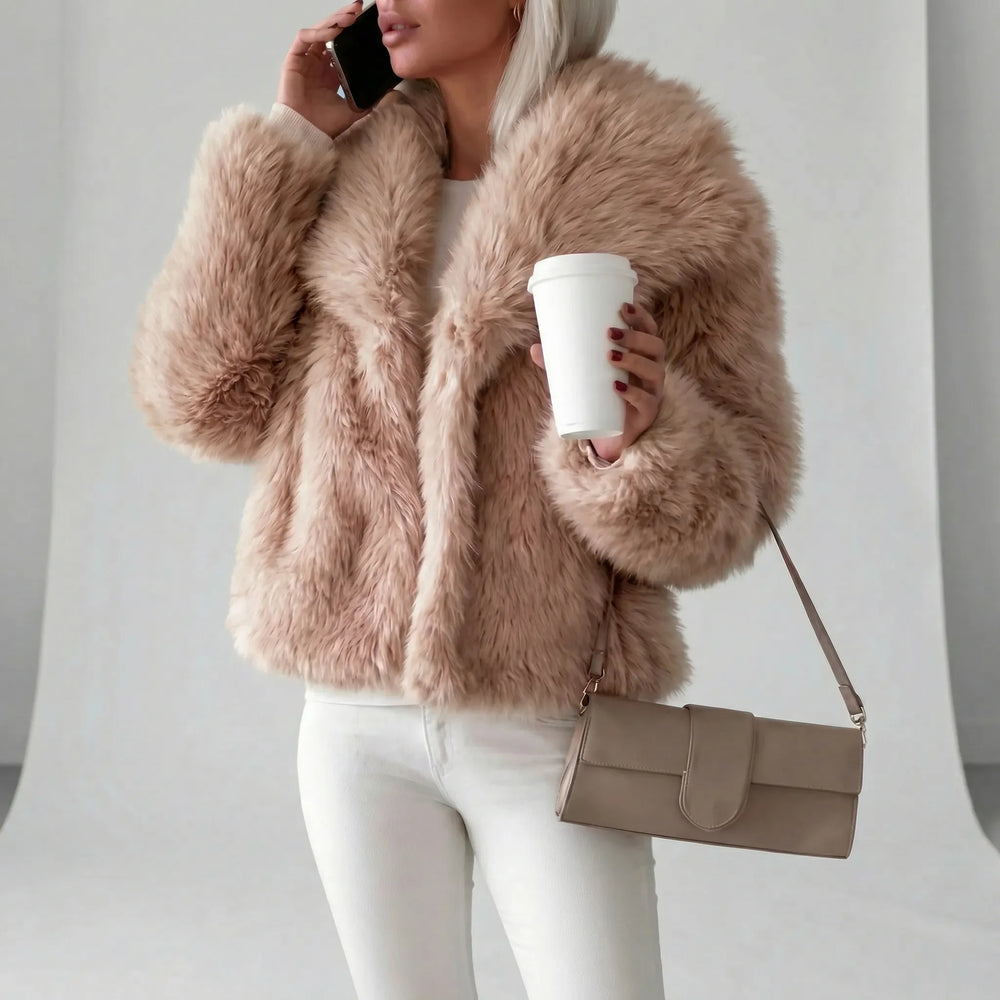 Short statement coat - Riana - 5