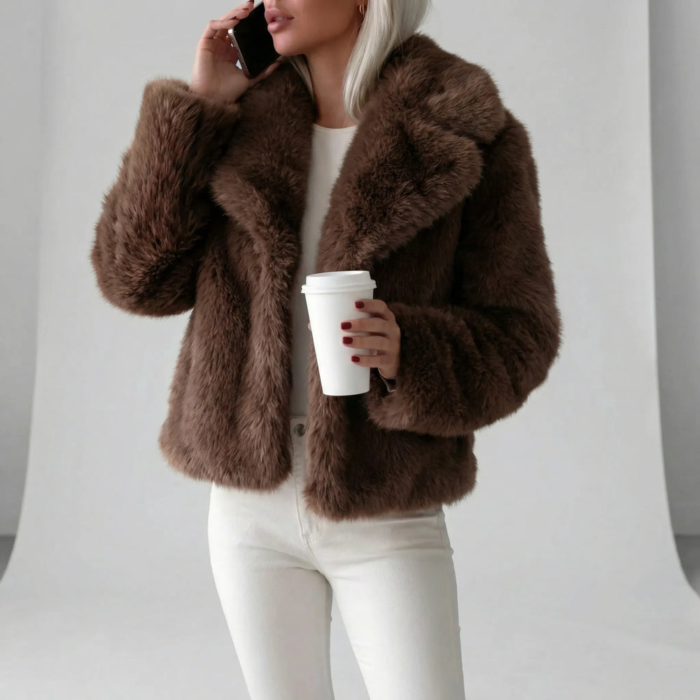 Short statement coat - Riana - 6