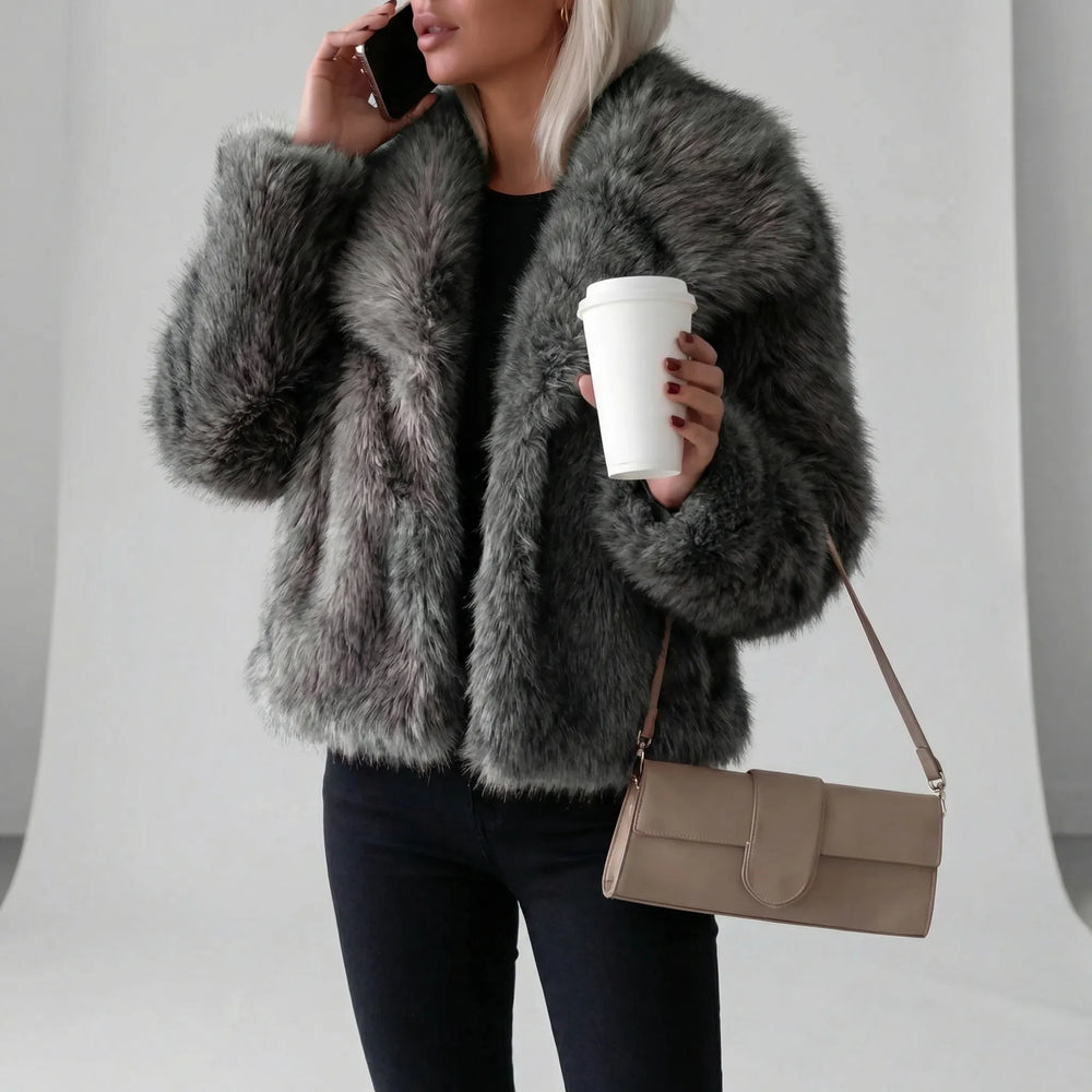 Short statement coat - Riana - 7