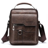 Kalsten | Men's Genuine Leather Shoulder Bag | Durable, Adjustable Strap & Ideal for Work or Leisure