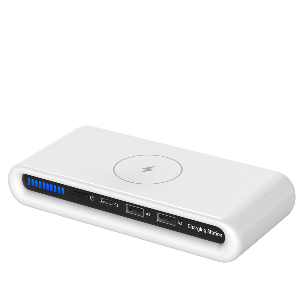 Kabelloses Ladegerät 4in1 mit Wireless Charging