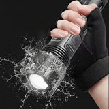 Tactical Flashlight – Rechargeable LED, Aluminum Build & Zoom Torch