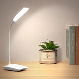 Dimmbare LED Tischleuchte mit Flexiblem Hals – Augenfreundlich & Modernes Design für Büro und Zuhause