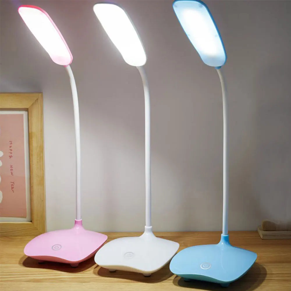 Dimmbare LED Tischleuchte mit Flexiblem Hals – Augenfreundlich & Modernes Design für Büro und Zuhause